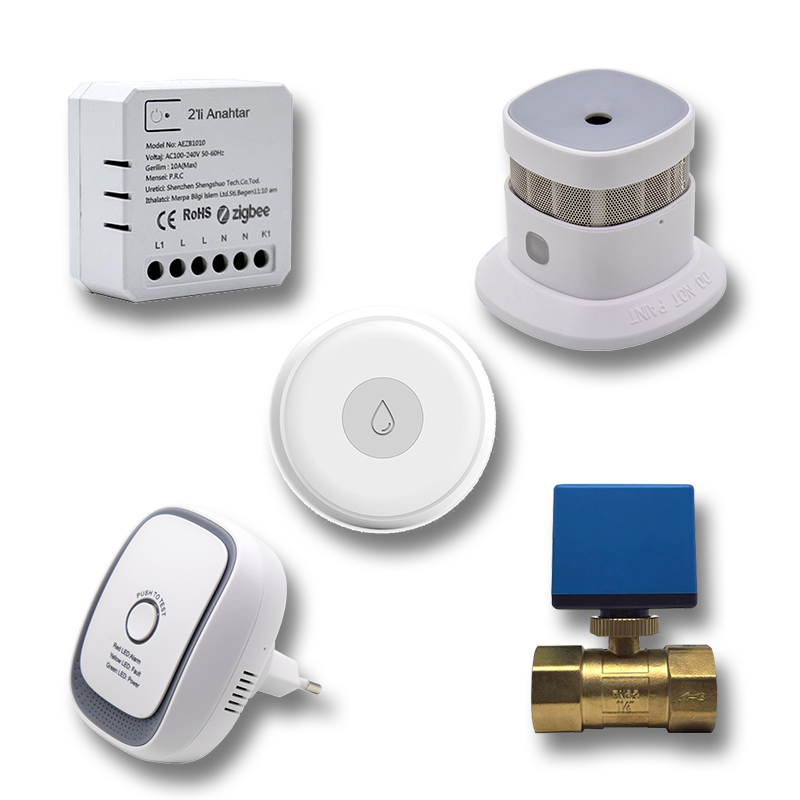 Su, Gaz ve Duman Kontrolü